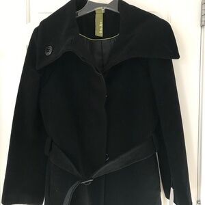Soia And Kyo, Brand New Merino Wool Short Coat XL Belted Women